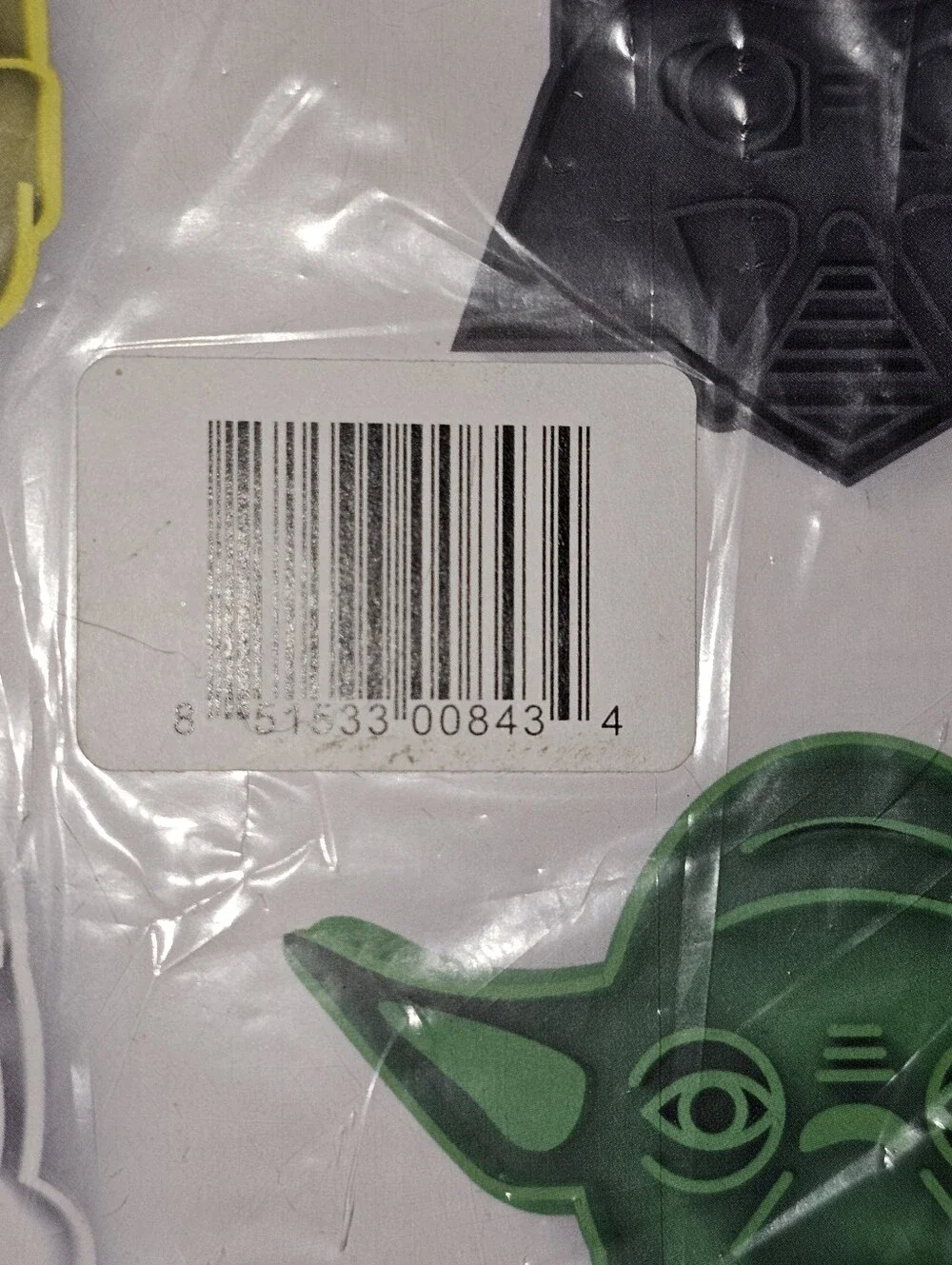 W&P Star Wars 4 Piece Cookie Cutters Set Darth Vader Yoda Stormtrooper